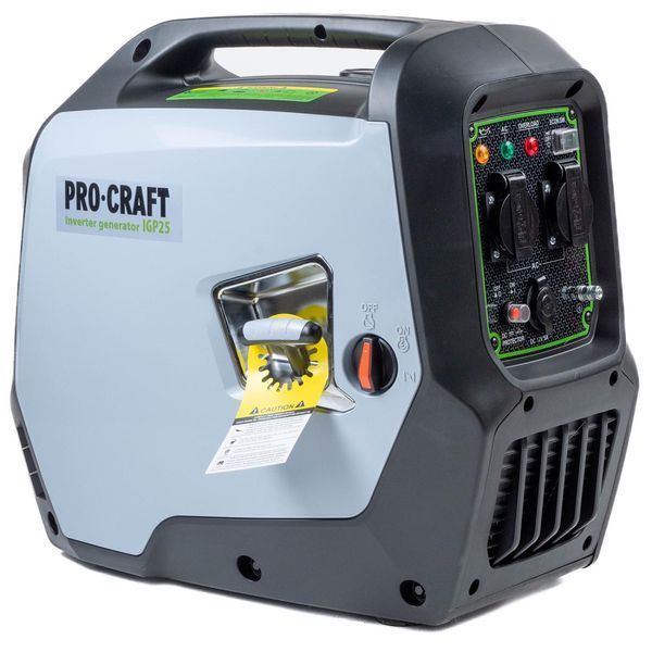 Генератор бензиновий інверторний 1.8/2.0 кВт Procraft IGP-25 IGP25 фото