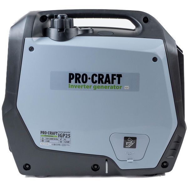 Генератор бензиновий інверторний 1.8/2.0 кВт Procraft IGP-25 IGP25 фото