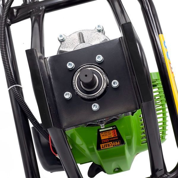 Бензобур Procraft PROFESSIONAL GD62 (2-х тактний двигун, зручна ручка, система легкого запуску), БЕЗ БУРОВОЇ НАСАДКИ GD62 фото