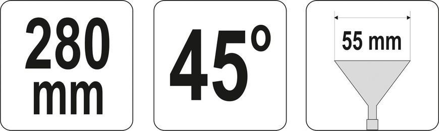 Кліщі покрівельні вигнуті 45&deg;, L= 280 мм, YT-5416 YATO YT-5416 фото