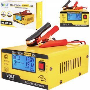 Зарядное устройство для АКБ AGM и GEL 6V/12V 15A Volt Polska SMART A86 SMART A86 фото