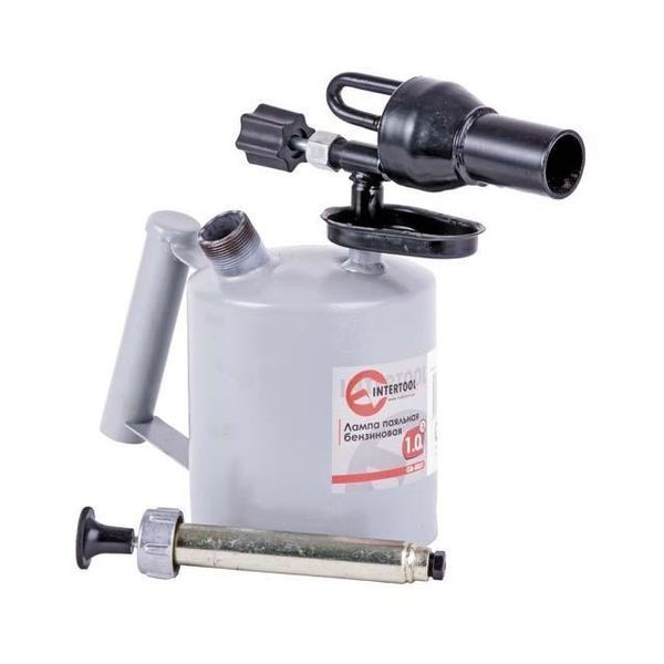 Лампа паяльна бензинова 1.0 л, GB-0031 INTERTOOL GB-0031 фото