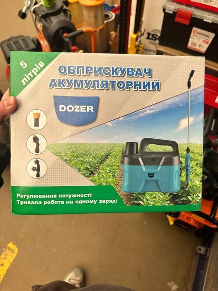Аккумуляторный опрыскиватель 5 л USB - Type C Dozer CL-5 CL-5 фото