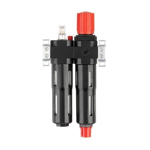 Блок подготовки воздуха 1/4", 5мкм, 850 л/мин, металл, PROFI, PT-1435 INTERTOOL PT-1435 фото
