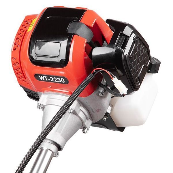 Мотокоса 1.85 кВт, 52 см&sup3;, котушка, фреза, INTERTOOL STORM WT-2230 WT-2230 фото