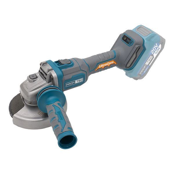 Акумуляторна болгарка PROFI-TEC PPGA203 (20 В, безщітковий двигун, диск 125 мм) без АКБ та ЗП, коробка PPGA203 фото