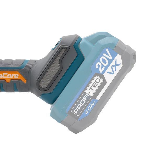 Акумуляторна болгарка PROFI-TEC PPGA203 (20 В, безщітковий двигун, диск 125 мм) без АКБ та ЗП, коробка PPGA203 фото