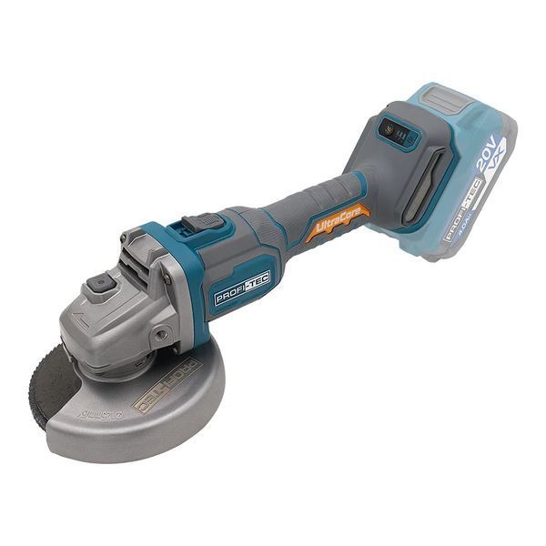 Акумуляторна болгарка PROFI-TEC PPGA203 (20 В, безщітковий двигун, диск 125 мм) без АКБ та ЗП, коробка PPGA203 фото