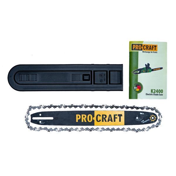 Электропила цепная Procraft 2400 прямая (1 шина, 1 цепь 40) K2400 фото
