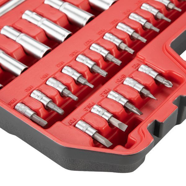 Набор инструментов 1/2" & 3/8" & 1/4" 181од, INTERTOOL ET-9181 ET-9181 фото