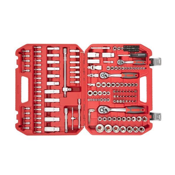 Набор инструментов 1/2" & 3/8" & 1/4" 181од, INTERTOOL ET-9181 ET-9181 фото