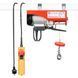 Лебідка електрична 220/230В, 500Вт, 125/250 кг, трос 3.0мм * 12м, GT1481 INTERTOOL GT1481 фото 1