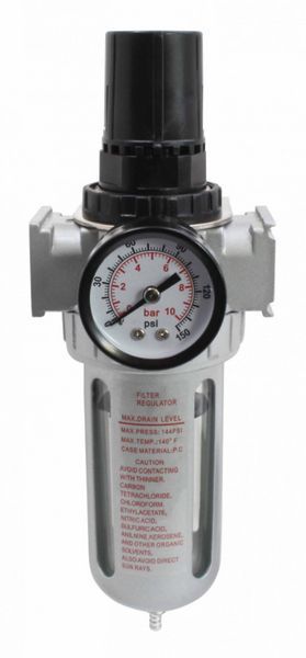 Фільтр-редуктор з манометром 1/2" 15bar, S-FR817 SATRA S-FR817 фото