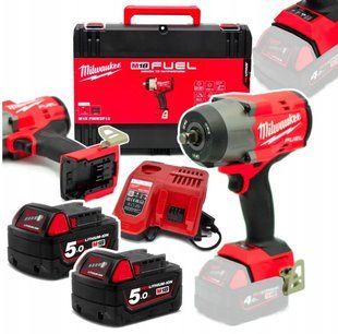 Гайковерт аккумуляторный бесщёточный MILWAUKEE 1/2" (2034 Нм) M18 FHIW2F12-502X FHIW2F12-502X фото