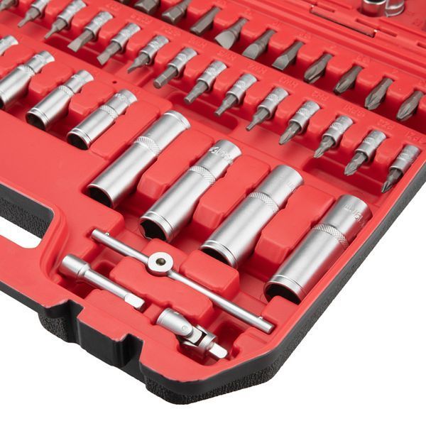 Набор инструментов 1/2" & 1/4" 94ед (ET-6094SP), INTERTOOL ET-9094 ET-9094 фото