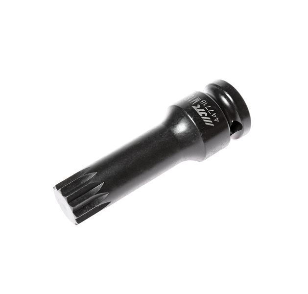 Головка ударна середньої глибини SPLINE 1/2" M18 L = 78 мм., 447718 JTC 447718 JTC фото