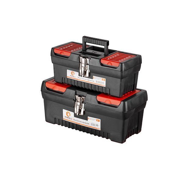 Комплект ящиков для инструмента с металлическим замком, 4 шт. 12.5"/16", INTERTOOL BX-0009 BX-0009 фото