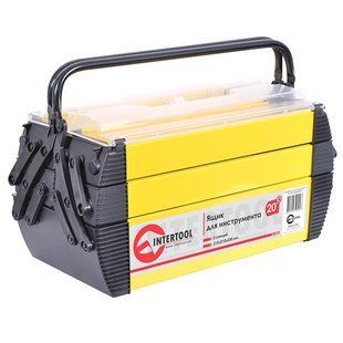 Ящик для інструментів 20", 5 секцій, 515*210*230 мм, BX-5020 INTERTOOL BX-5020 фото