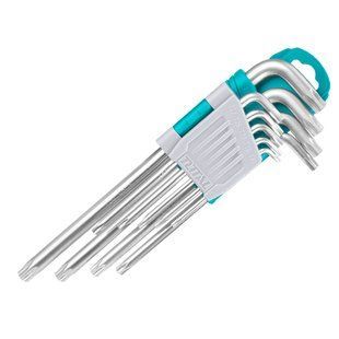 Набір шестигранних ключів Torx Extra long THT106391 TOTAL THT106391 фото