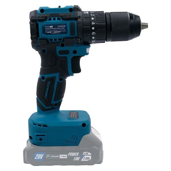 Акумуляторний шуруповерт PROFI-TEC PCD5220 POWERLine (2&times;PT2020MP (2.0 Аг), зарядний пристрій) PCD5220 фото
