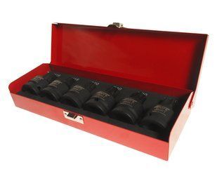 Набір головок ударних TORX T70, T80, T90, T100, SPLINE M16, M18 3/4" 6 од., J606T JTC J606T JTC фото