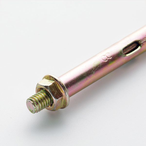 Анкер із кожухом та гайкою М10/12*75 цинк жовтий (ящ. 200 шт.) APRO SRTR1012075-C SRTR1012075-C фото
