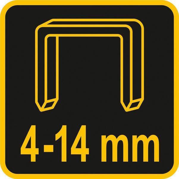 Степлер металлический с регулировкой для скоб h = 4 14 / 11,2х 0,7 мм, 71052 VOREL 71052 фото