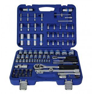 Набор инструментов универсальный 1/4"&1/2"DR 6-гр. 94 ед., 094MDA-6 KingRoy (7378) 7378 KR фото