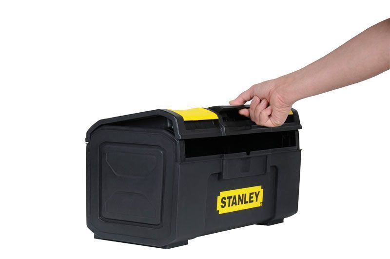 Ящик для инструмента 24 "пластмассовый" Stanley Line Toolbox "59.5 x 28.1 x 26 см, 1-79-218 STANLEY 1-79-218 фото