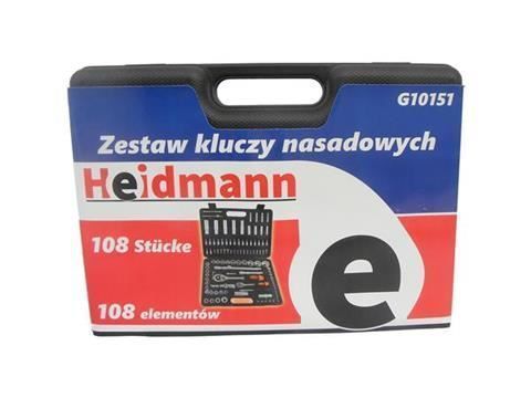 Набор инструментов Heidmann 108 пред. 1/4"-1/2" G10151 Geko G10151 фото