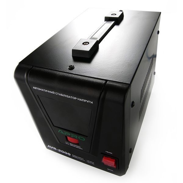 Стабілізатор напруги релейний AVR-2000, 1600Вт APRO 852020 852020 фото