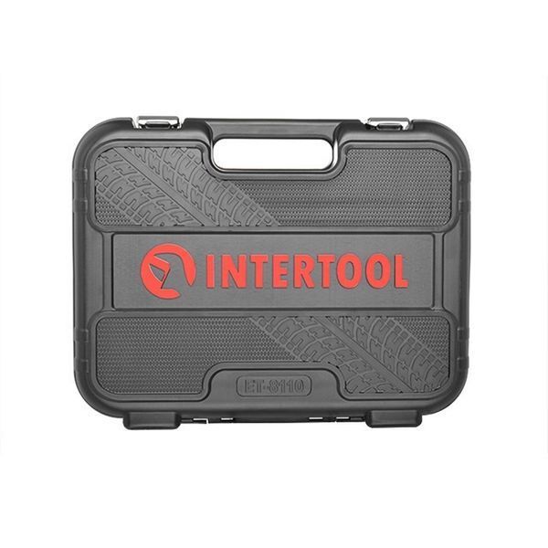 Набор инструментов 1/2" & 1/4", 110ед., Cr-V, ET-8110 INTERTOOL ET-8110 фото
