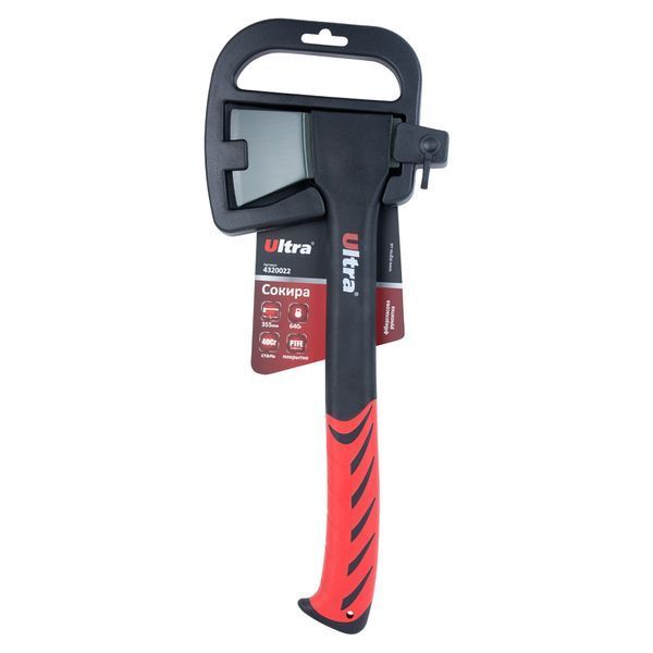 Топор 640г фиберглассовая ручка 355мм, ULTRA 4320022 4320022 фото