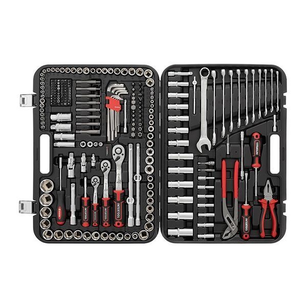 Набор инструментов 1/2" & 3/8" & 1/4", 233ед., Cr-V STORM, ET-8233 INTERTOOL ET-8233 фото
