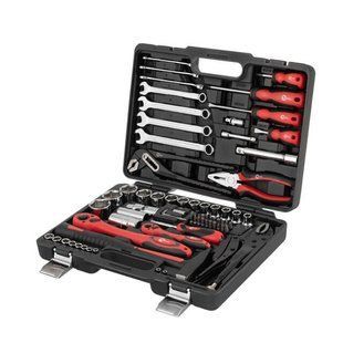 Профессиональный набор инструмента 1/2" & 1/4" 72ед (ET-6073 Intertool) ET-6073 фото