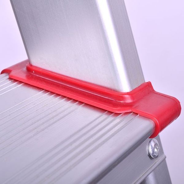 Драбина з алюмінію, 8 сходинок, висота до платформи 1720мм, LT-1008 INTERTOOL LT-1008 фото