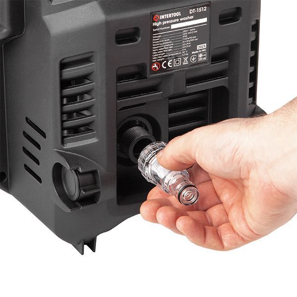 Мийка високого тиску 1200Вт 110бар INTERTOOL DT-1512 DT-1512 фото