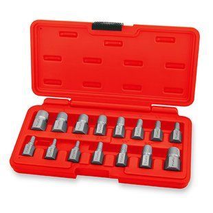 Набор экстракторов 15ед. (3-14мм, 1/8-1/2") TOPTUL JGAI1503 JGAI1503 фото