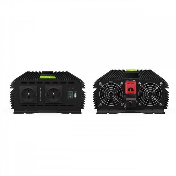 Перетворювач напруги 12V на 220V 2000W/4000W Green Cell INVGC10 INVGC10 фото