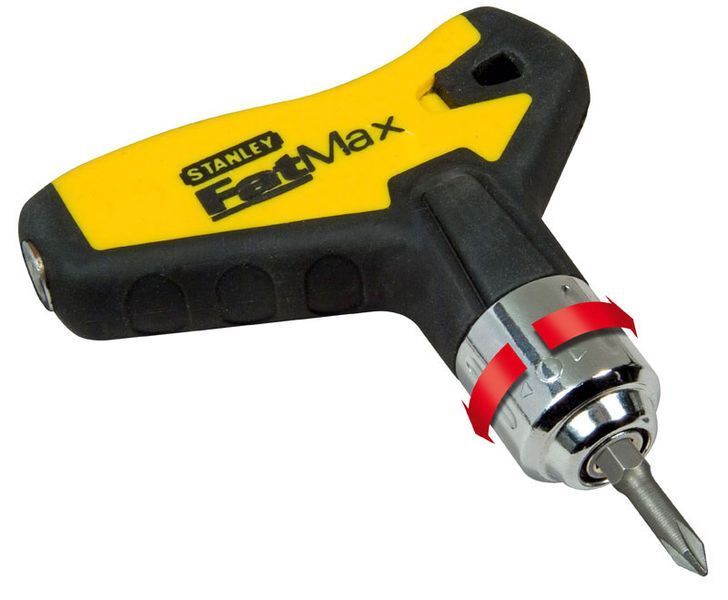 Викрутка + 25 насадок FatMax реверсивна STANLEY 0-79-153 0-79-153 фото