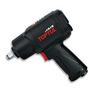 Пневмогайковерт 1/2" 1288N/m 8500об/мин 1,65кг Super Duty TOPTUL KSAC1680 KSAC1680 фото