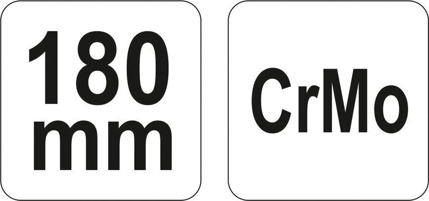 Кліщі затискні L= 180 мм. Cr-Mo, YT-2450 YATO YT-2450 фото