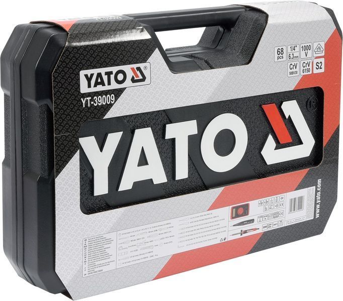 Набір інструментів для електриків, 68 шт., YT-39009 YATO YT-39009 фото