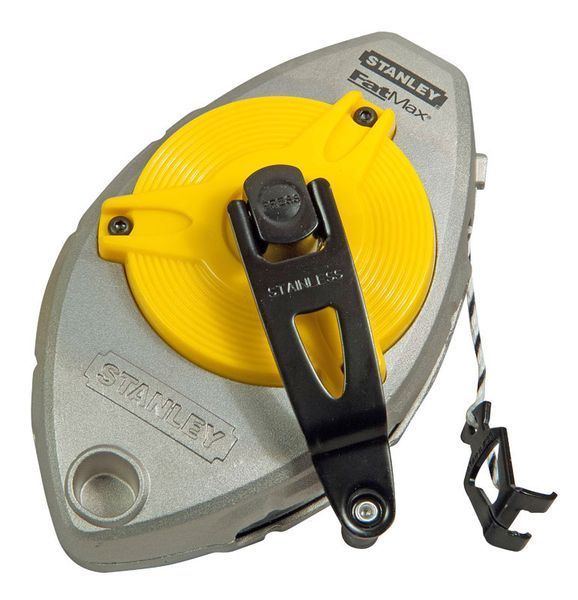 Шнур для розмітки "FatMax&reg; Xtreme" L= 30 м, алюмінієвий корпус, 0-47-480 STANLEY 0-47-480 фото