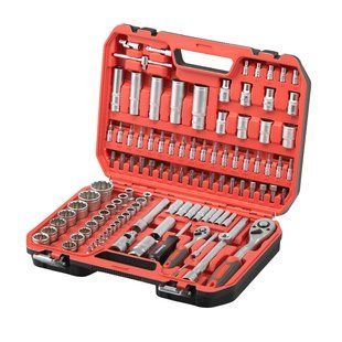 Набор инструментов 1/2" & 1/4" 110ед, 12-гр, INTERTOOL ET-9109 ET-9109 фото