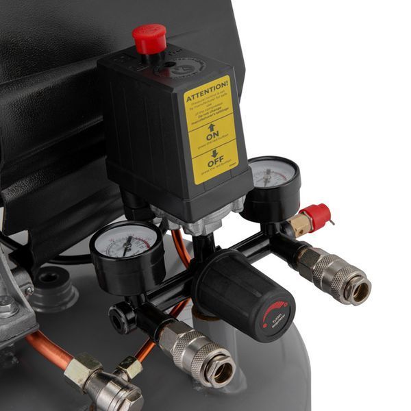 Компрессор 50л, вертикальный, 1.5 кВт, 220 В, 8 атм, 206 л/мин, PT-0019 INTERTOOL PT-0019 фото
