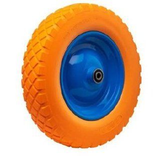 Колесо полиуретановое 4х8 без оси 20мм Синий диск, BLUETOOLS 550407 550407 фото
