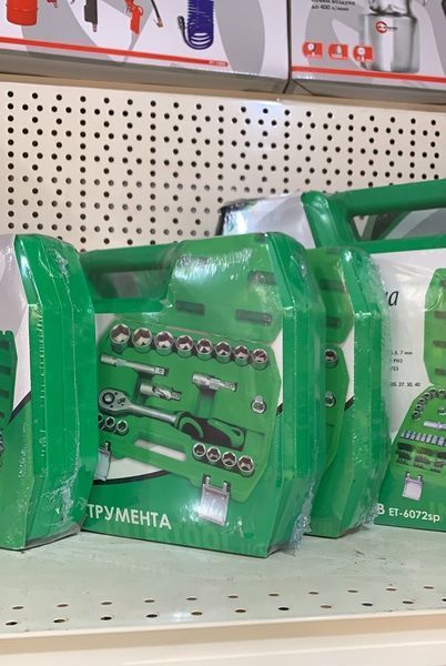 Набір інструментів 21од., 1/2", ET-6021SP INTERTOOL ET-6021SP фото