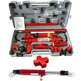 Комплект растяжка гидравлическая 10т и стяжка 5т GT0202 Intertool GT0202-5T фото