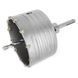 Комплект: сверло корончатое по бетону 105мм + переходник SDS Plus 100мм (SD-7105 Intertool) SD-7105 фото 6